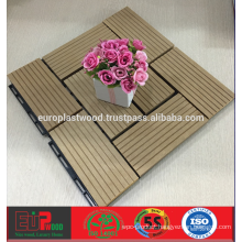 Cheap price for WPC decking tile for outdoor use, 100% recycleable,UV-resistant,Waterproof Dimentional stable, easy installation